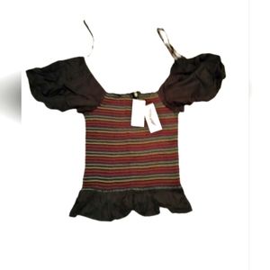JESSICA SIMPSON MARIE Smocked Top